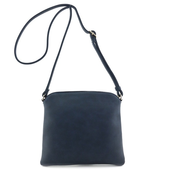 Lightweight Medium Crossbody Bag with Tassel - Picture 6 of 6